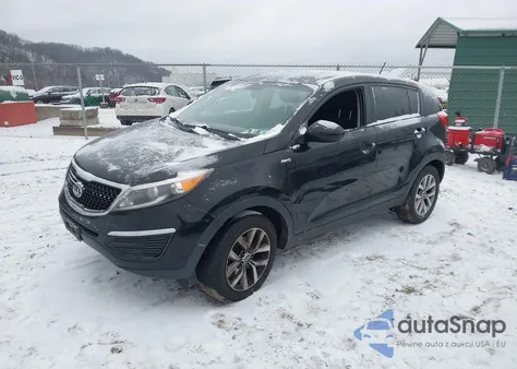 2015 Kia Sportage Lx из США, поврежденный, VIN KNDPBCACXF7771617